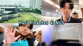 nus dorm move in vlog  utown residence 🏘️ [upl. by Nixon]