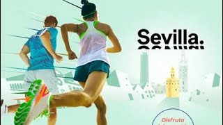 Medio Maratón de Sevilla 28 de enero 2024 [upl. by Thar]