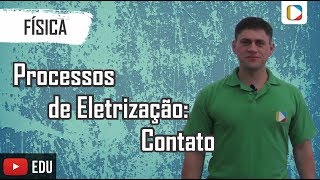 Física  Processos de Eletrização Contato [upl. by Acinomad]