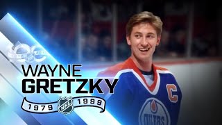 NHL 100 GREATEST PLAYERS Wayne Gretzky [upl. by Teraj]