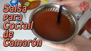 Salsa para coctail de camarón mexicano [upl. by Ann-Marie]