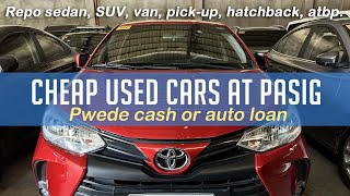 2023 Affordable bank repossessed cars at RCBC Pasig Warehouse cash or financing auto loan accepted [upl. by Aihsenet493]