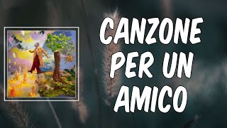 Canzone per un amico Lyrics  Venerus [upl. by Aderf175]