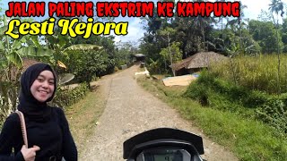 Jalan Paling Ekstrim Ke Kampung Lesti Kejora  Cikadu  Cibinong Cianjur [upl. by Aiblis]