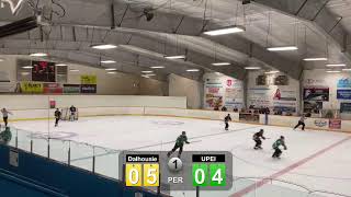 Dalhousie Ringette vs UPEI [upl. by Kaete]