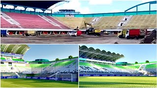 FULL SINGLE SEAT‼️UPDATE RENOVASI STADION MAGUWOHARJO STANDAR FIFA DIPASANGI KURSI RUMPUT DIGANTI [upl. by Frieda]