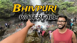 BHIVPURI WATERFALL 2024  MUMBAI BIGGEST WATERFALL  MUMBAI WATERFALL 2024 [upl. by Parthinia]