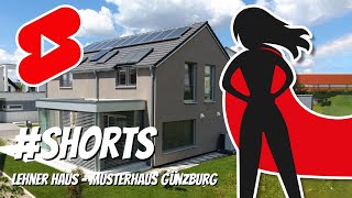 Kompaktes Einfamilienhaus mit Wintergarten von Lehner Haus  Anzeige  Hausbau Helden Shorts [upl. by Daffodil375]