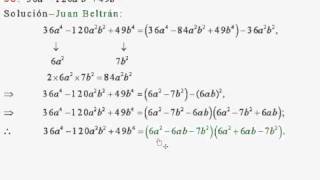 Descomposición en factores de expresiones algebraicas Baldor10694 a 96 [upl. by Lifton]