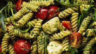 Pesto Pasta Salad [upl. by Anemix196]