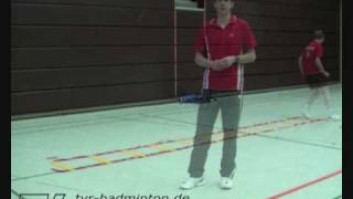 Badminton Athletiktraining Übung mit der Koordinationsleiter Agility Ladder Exercise 3 [upl. by Lamprey]