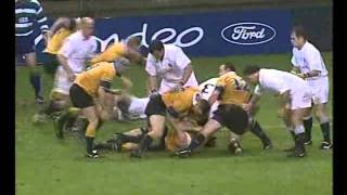 Rugby Test Match 2000  England vs Australia  Highlights [upl. by Aelanej]