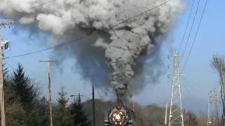 Amazing Steam SPampS 700 Holiday Express Train [upl. by Anayet]