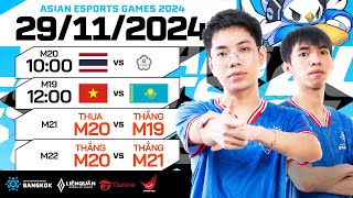 VÒNG BÁN KẾT amp CHUNG KẾT ASIAN ESPORTS GAMES 2024  LIÊN QUÂN MOBILE  NGÀY 2911 [upl. by Avot524]