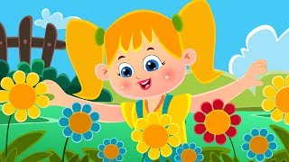 Mary Mary quite contrary  nursery rhyme Kids Tv  Cartoons For Toddlers [upl. by Lienahs]