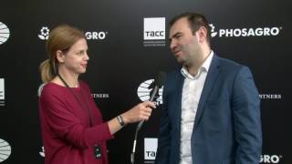 Day 1 Interview with GM Shakhriyar Mamedyarov [upl. by Aztilay]