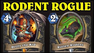 Aggro Deathrattle Excavate Rat Rogue [upl. by Suilmann]