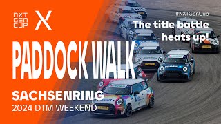 NXT Gen Cup ⚡️ Paddock Walk  Sachsenring 2024 [upl. by Caputo255]