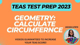 ATI TEAS REVIEW 2023  MATH  Circles  Circumference [upl. by Pelagia]