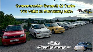 Concentración Renault Gt Turbo 10a Volta al Montseny 2024 [upl. by Lotsirb]