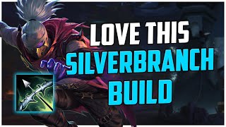 LOVE THIS SILVERBRANCH BUILD HACHIMAN RANKED SMITE S10 [upl. by Elleneg]