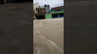 Update banjir Terkini pagi ini depan BRI karanganyar Demak [upl. by Airehc397]