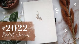 2022 Bullet journal setup  chatty plan with me 🥰 [upl. by Surovy]