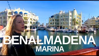 4K Torremolinos to Benalmádena Marina  Costa Del Sol Walking tour [upl. by Fagaly]