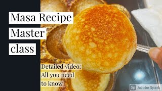 How to make Hausa MasaWaina Recipe A full detailed step by step recipe Master class [upl. by Eemak]