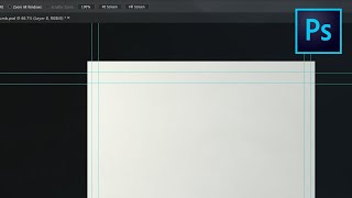 How To Set Margins in Adobe Photoshop  Resource Moon [upl. by Aicened]