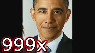 Obama Beatbox but 999x speed meme [upl. by Ylrae]