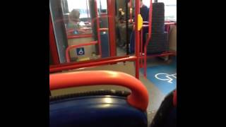 Very rude London bus driver [upl. by Ardena349]