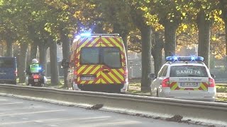 Ambulance française à Genève  French ambulance in Geneva [upl. by Mazonson]