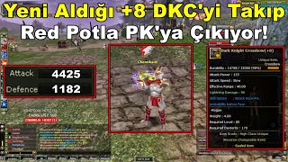 Chemikant  Yeni Aldığı 8 DKCyi Takıp  Red Potla 4425 APye Ulaşıp PK Atıyor  Knight Online [upl. by Oiramad464]