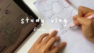 study vlog  finals week👩🏻‍🎓 med student cuhk [upl. by Skvorak]