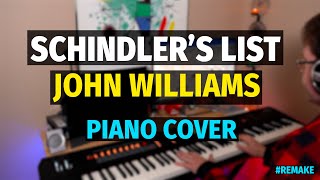 Theme from Schindlers List John Williams  Piano Cover remake [upl. by Jahdiel]