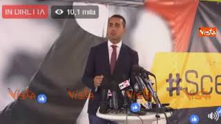 Di Maio quotNon vado al confronto TV con Renzi lo rimpiazzeranno a brevequot [upl. by Otilrac864]