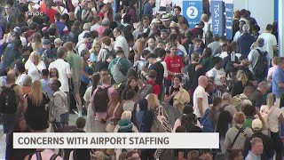 Holiday travel on the horizon airports facing staffing concerns [upl. by Chrystel84]