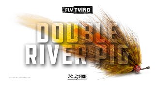 How to tie a big double river pig for musky and pike with Musky Fool [upl. by Llerref957]