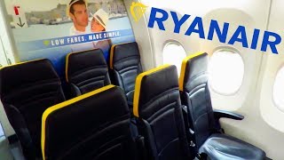 TRIP REPORT  RYANAIR NEW CABIN  Madrid Barajas to Glasgow  Full flight with meal [upl. by Ennaira935]