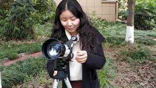 How far can you see with a 70 X 400mm Astronomical Refracting Telescope [upl. by Parsaye]