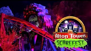 We did all of the mazes plus the kid mazes Alton towers Scarefest 2024 🎃 [upl. by Aylsworth370]