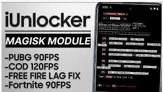 IUNLOCKER NEW UPDATE MAGISK MODULE❗UNLOCK GRAPHICS PUBGMMLCOD [upl. by Airehtfele16]