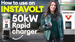 Guide to EV chargers How to use an Instavolt 50kW rapid charger  Electrifying [upl. by Iruam134]