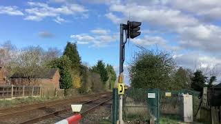 Egginton level crossing 17324 [upl. by Ginnie820]