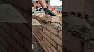 Quick brick laying tiler apartmentrenovation [upl. by Anaerda]