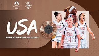 USA  3x3 BASKETBALL PARIS 2024 OLYMPIC BRONZE MEDALISTS  MIXTAPE [upl. by Adali]