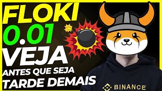 FLOKI INU A 1 CENTAVO ISSO PODE FAZER ACONTECER [upl. by Ivatts663]