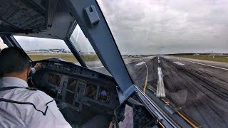 Airbus A320 SMOOTH Cockpit Landing at London Gatwick Manual Landing  GoPro Cockpit View [upl. by Uyr]