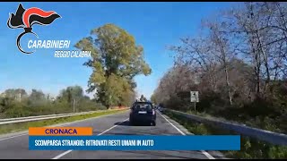 Scomparsa Strangio ritrovati resti umani in auto [upl. by Anerrol280]